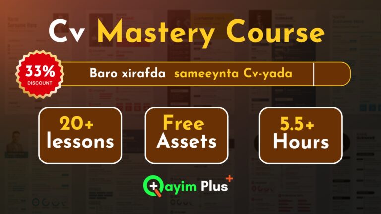 Cv Mastery Course